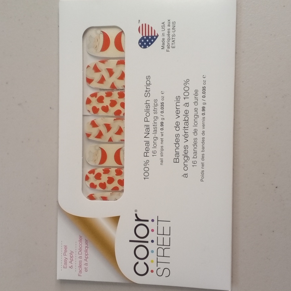 Buy 3 get one Free of Color Street Color Street Nail Strip Retired Just-Be-Claus
